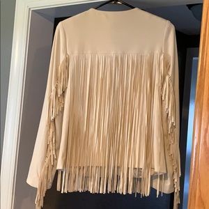 Fringe jacket never worn size 0